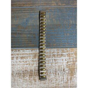 Gold & Silver Stainless Steel Watch Band